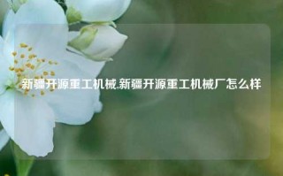 新疆开源重工机械,新疆开源重工机械厂怎么样