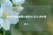 阿里云智能集团Q2营收296.1亿元 同比增长7%