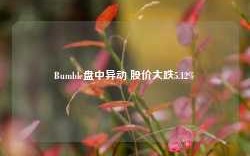 Bumble盘中异动 股价大跌5.12%