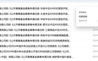 马不停蹄！第二批中证A500ETF火速上报，材料已获监管接收