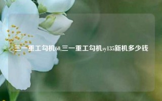 三一重工勾机60,三一重工勾机sy135新机多少钱