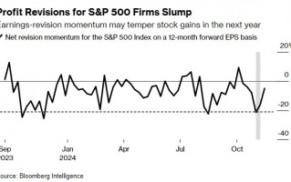 企业盈利关键指标跌至负数 美股大涨势头恐现“急刹车”？