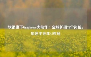 软银旗下Graphcore大动作：全球扩招75个岗位，加速半导体AI布局