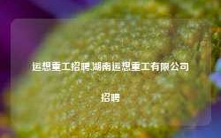 运想重工招聘,湖南运想重工有限公司招聘