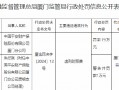 平安财险厦门分公司因虚列防预费被罚19万元