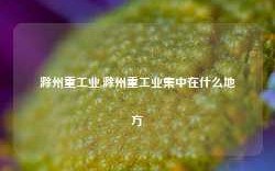 滁州重工业,滁州重工业集中在什么地方