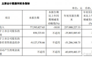 21天13板的恒银科技前三季度净亏损3580万元