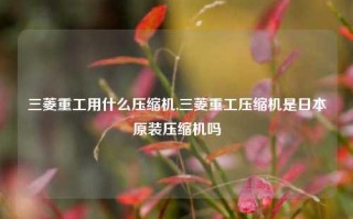 三菱重工用什么压缩机,三菱重工压缩机是日本原装压缩机吗