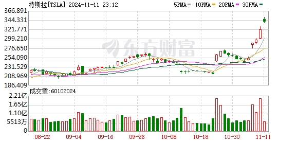 超越台积电 特斯拉升至美股第七！比特币首次突破82000美元 再创新高！发生了什么？-第1张图片-山东威力重工