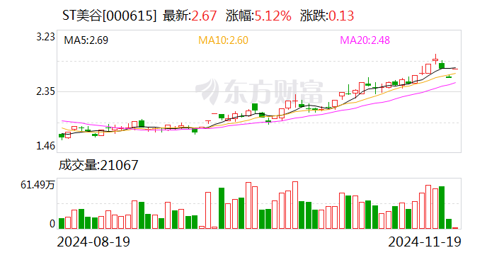 ST美谷收监管函：财务信息披露不准确致多项财务指标追溯调整-第1张图片-山东威力重工