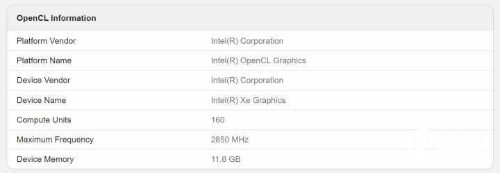 英特尔锐炫B580现身GeekBench 配20Xe核心+12GB显存-第1张图片-山东威力重工