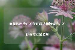 同花顺回应：不存在非法荐股情况，不存在被立案调查-第1张图片-山东威力重工