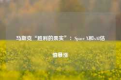 马斯克“胜利的果实”：Space X和xAI估值暴涨-第1张图片-山东威力重工