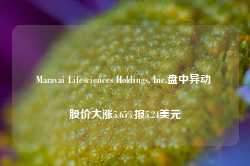 Maravai Lifesciences Holdings, Inc.盘中异动 股价大涨5.65%报5.24美元-第1张图片-山东威力重工