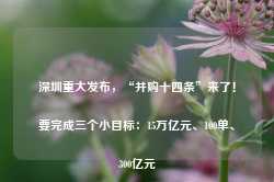 深圳重大发布，“并购十四条”来了！要完成三个小目标：15万亿元、100单、300亿元-第1张图片-山东威力重工