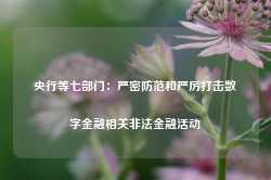 央行等七部门：严密防范和严厉打击数字金融相关非法金融活动-第1张图片-山东威力重工